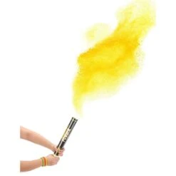 Canon à Poudre Colorée  -Déguisement Magique Promos Magasin canon a poudre jaune