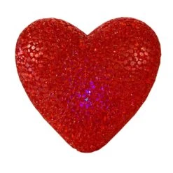 Coeur Lumineux Rouge 