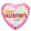 Ballon Coeur Valentine Day Confettis 