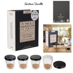 Coffret 4 Bougies Famille 