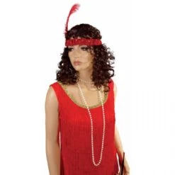 Collier "sautoir" Fausses Perles Long 