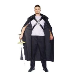 Costume Adulte Médiéval Noir 