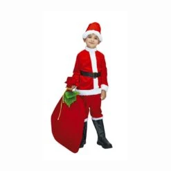 Déguisement Père Noël Velours Garçon 