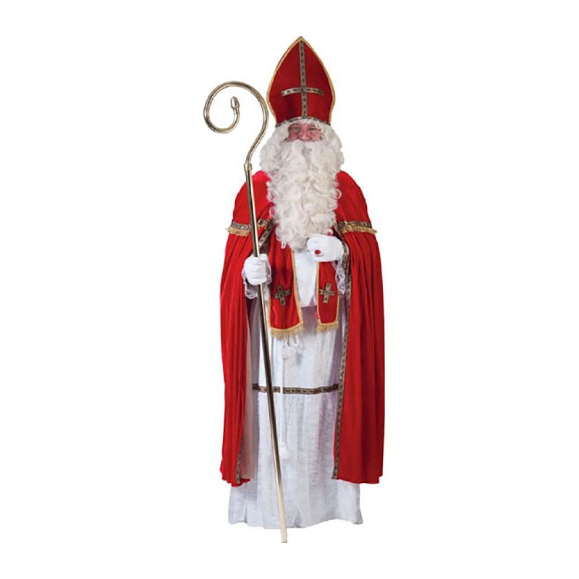 Déguisement Adulte Saint Nicolas Luxe 1 Déguisement Adulte Saint Nicolas Luxe