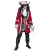 Déguisement Capitaine Pirate Rouge Luxe 