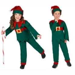 Déguisement Elfe De Noël Mixte 