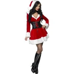 Déguisement Mère Noël Miss Santa Femme