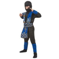 Déguisement Ninja Bleu Garçon 