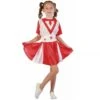 Déguisement Enfant Pom Pom Girl Rouge Et Blanc 