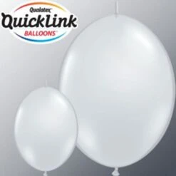 Ballon Quicklink Diamond Clear 