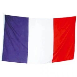 Drapeau Français De Façade En Tissu GM 90 X 150 