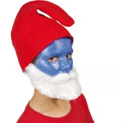 Fard Gras Palette Ronde (plusieurs Coloris)  -Déguisement Magique Promos Magasin fard gras bleu