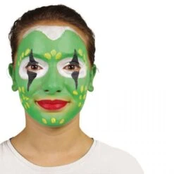 Fard Gras Palette Ronde (plusieurs Coloris)  -Déguisement Magique Promos Magasin fard gras vert