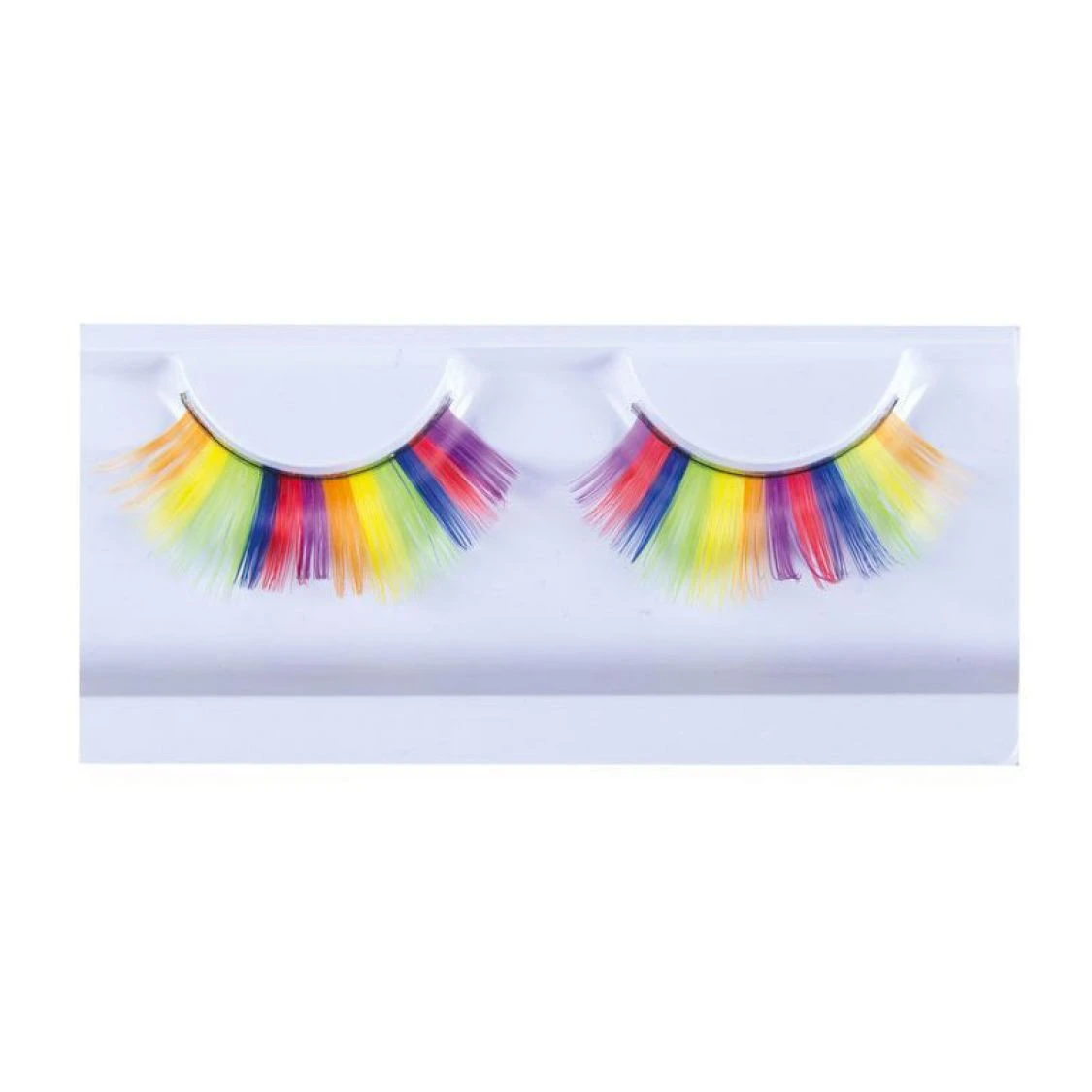 Faux Cils Arc En Ciel Fluo 1 Faux Cils Arc En Ciel Fluo