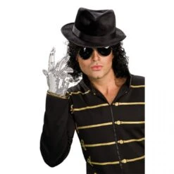 Gant Argent Michael Jackson Adulte 