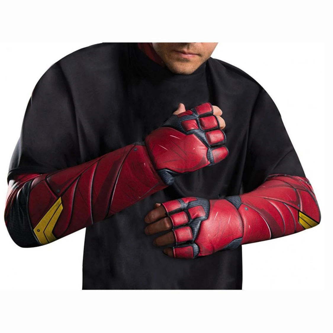 Gants Flash Justice League Adulte 1 Gants Flash Justice League Adulte