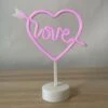 Lampe Coeur Love Néon 