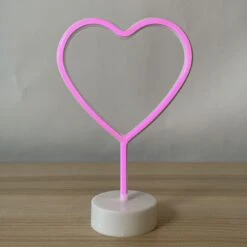 Lampe Coeur Néon 