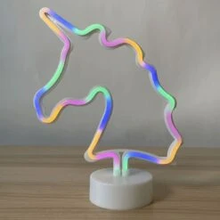 Lampe Licorne Néon 