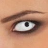 Lentilles De Contact Fantaisie Oeil Blanc 