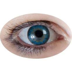 Lentilles De Contact Fantaisie Iris Bleu 