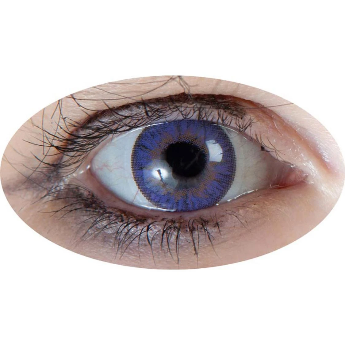 Lentilles De Contact Fantaisie Iris Violet 1 Lentilles De Contact Fantaisie Iris Violet