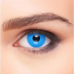 Lentilles De Contact Fantaisie Oeil Bleu 