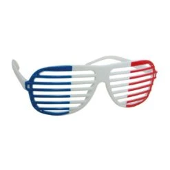 Lunettes Plastique "barreaux" France 