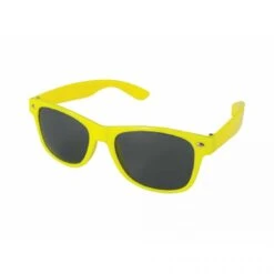 Lunettes Plastique Jaune Fluo 