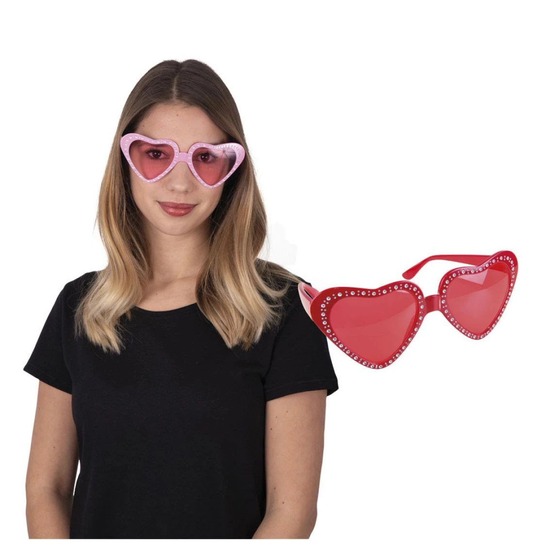 Lunettes Coeurs Et Strass 1 Lunettes Coeurs Et Strass
