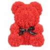 Ourson En Roses Eternelles Rouge 