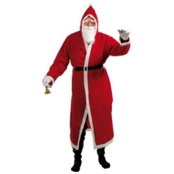 Déguisement Père Noël Feutrine Capuche Homme 