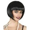 Perruque Adulte Charleston Brune 