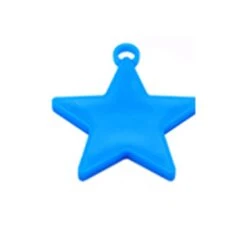 100 Poids Ballon Etoile 8g (divers Coloris)  -Déguisement Magique Promos Magasin poids ballon etoile bleu