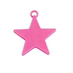 100 Poids Ballon Etoile 8g (divers Coloris)  -Déguisement Magique Promos Magasin poids ballon etoile rose