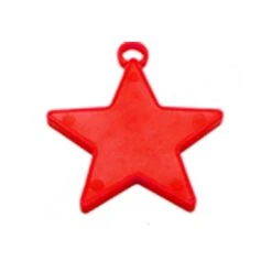 100 Poids Ballon Etoile 8g (divers Coloris)  -Déguisement Magique Promos Magasin poids ballon etoile rouge