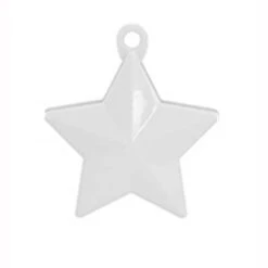Poids Ballon Etoile Transparente 28gr 