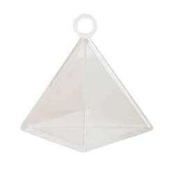 Poids Ballon Pyramide Transparente 25gr 