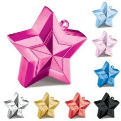 Poids Ballon étoile 150gr (différents Coloris) 
