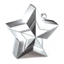 Poids Ballon étoile 150gr (différents Coloris)  -Déguisement Magique Promos Magasin poids ballon etoile argent