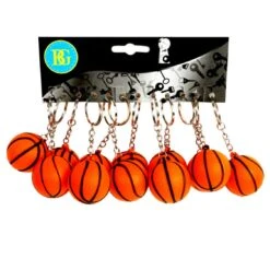 Porte Clés Ballon Basket Par 12 
