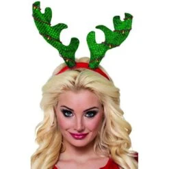 Serre Tête Renne Vert 