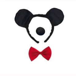 Set De Souris Noire Et Rouge 