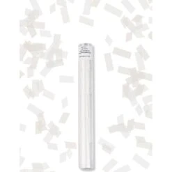 Canon à Confettis à La Couleur (plusieurs Coloris) 12 Canon à Confettis à La Couleur (plusieurs Coloris) -Déguisement Magique Promos Magasin tubo jet confettis rectangle blanc