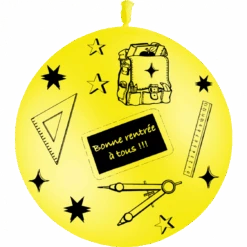 Ballon Géant Rentrée Des Classes 